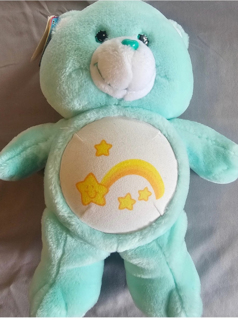 Vintage Care Bear - teal - Play along